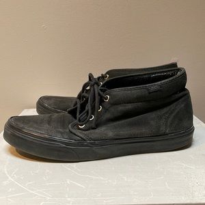 Vintage chukkas OG black skate 90s waxed canvas vault skateboarding surf summer